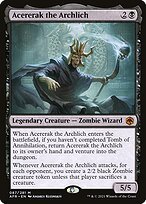 Matte Finish Adventures in the Forgotten Realms Acererak the Archlich ( #87 )
