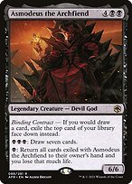 Matte Finish Adventures in the Forgotten Realms Asmodeus the Archfiend ( #88 )
