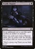 Matte Finish Adventures in the Forgotten Realms Deadly Dispute ( #94 )