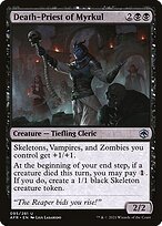Matte Finish Adventures in the Forgotten Realms Death-Priest of Myrkul ( #95 )