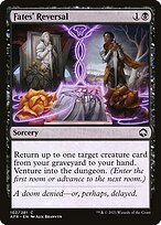 Matte Finish Adventures in the Forgotten Realms Fates' Reversal ( #102 )