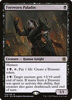 Matte Finish Adventures in the Forgotten Realms Forsworn Paladin ( #104 )