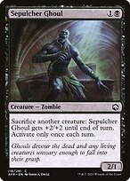 Matte Finish Adventures in the Forgotten Realms Sepulcher Ghoul ( #118 )