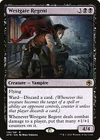 Matte Finish Adventures in the Forgotten Realms Westgate Regent ( #126 )