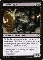 Matte Finish Adventures in the Forgotten Realms Zombie Ogre ( #129 )