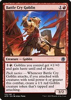 Matte Finish Adventures in the Forgotten Realms Battle Cry Goblin ( #132 )