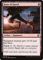Matte Finish Adventures in the Forgotten Realms Boots of Speed ( #133 )