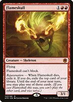 Matte Finish Adventures in the Forgotten Realms Flameskull ( #143 )