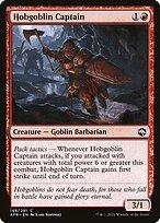 Matte Finish Adventures in the Forgotten Realms Hobgoblin Captain ( #148 )
