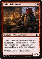 Matte Finish Adventures in the Forgotten Realms Jaded Sell-Sword ( #152 )