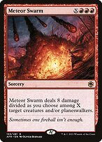 Matte Finish Adventures in the Forgotten Realms Meteor Swarm ( #155 )