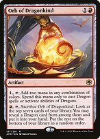 Matte Finish Adventures in the Forgotten Realms Orb of Dragonkind ( #157 )