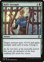 Matte Finish Adventures in the Forgotten Realms Bull's Strength ( #174 )