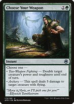 Matte Finish Adventures in the Forgotten Realms Choose Your Weapon ( #175 )