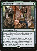 Matte Finish Adventures in the Forgotten Realms Instrument of the Bards ( #190 )
