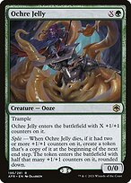 Matte Finish Adventures in the Forgotten Realms Ochre Jelly ( #196 )