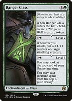 Matte Finish Adventures in the Forgotten Realms Ranger Class ( #202 )