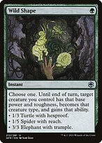 Matte Finish Adventures in the Forgotten Realms Wild Shape ( #212 )