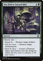Matte Finish Adventures in the Forgotten Realms You Find a Cursed Idol ( #213 )