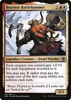 Matte Finish Adventures in the Forgotten Realms Bruenor Battlehammer ( #219 )