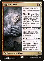 Matte Finish Adventures in the Forgotten Realms Fighter Class ( #222 )