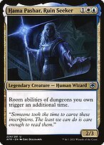 Matte Finish Adventures in the Forgotten Realms Hama Pashar, Ruin Seeker ( #224 )