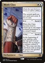 Matte Finish Adventures in the Forgotten Realms Monk Class ( #228 )