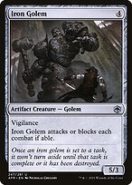 Matte Finish Adventures in the Forgotten Realms Iron Golem ( #247 )