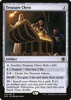 Matte Finish Adventures in the Forgotten Realms Treasure Chest ( #252 )