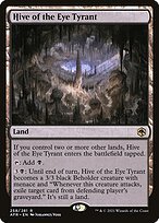 Matte Finish Adventures in the Forgotten Realms Hive of the Eye Tyrant ( #258 )