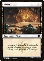 Matte Finish Adventures in the Forgotten Realms Plains ( #265 )