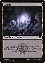 Matte Finish Adventures in the Forgotten Realms Swamp ( #270 )