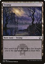 Matte Finish Adventures in the Forgotten Realms Swamp ( #271 )