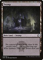 Matte Finish Adventures in the Forgotten Realms Swamp ( #273 )