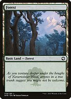 Matte Finish Adventures in the Forgotten Realms Forest ( #279 )
