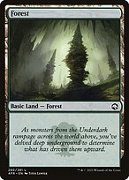 Matte Finish Adventures in the Forgotten Realms Forest ( #280 )