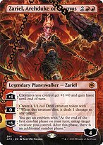 Matte Finish Adventures in the Forgotten Realms Zariel, Archduke of Avernus ( #285 )