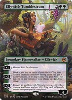 Matte Finish Adventures in the Forgotten Realms Ellywick Tumblestrum ( #286 )