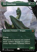 Matte Finish Adventures in the Forgotten Realms Old Gnawbone ( #296 )