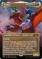 Matte Finish Adventures in the Forgotten Realms Tiamat ( #298 )