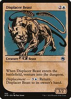 Matte Finish Adventures in the Forgotten Realms Displacer Beast ( #305 )