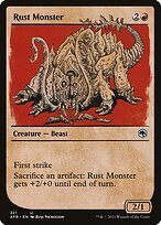 Matte Finish Adventures in the Forgotten Realms Rust Monster ( #321 )