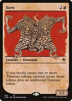 Matte Finish Adventures in the Forgotten Realms Xorn ( #322 )