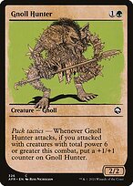 Matte Finish Adventures in the Forgotten Realms Gnoll Hunter ( #326 )