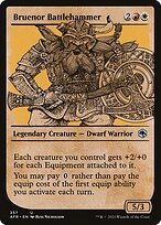 Matte Finish Adventures in the Forgotten Realms Bruenor Battlehammer ( #337 )