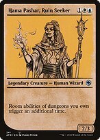 Matte Finish Adventures in the Forgotten Realms Hama Pashar, Ruin Seeker ( #341 )