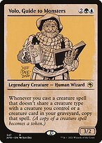 Matte Finish Adventures in the Forgotten Realms Volo, Guide to Monsters ( #347 )
