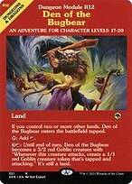 Matte Finish Adventures in the Forgotten Realms Den of the Bugbear ( #351 )