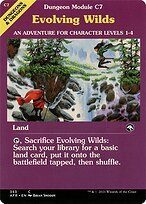 Matte Finish Adventures in the Forgotten Realms Evolving Wilds ( #353 )