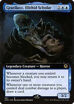 Matte Finish Adventures in the Forgotten Realms Grazilaxx, Illithid Scholar ( #367 )
